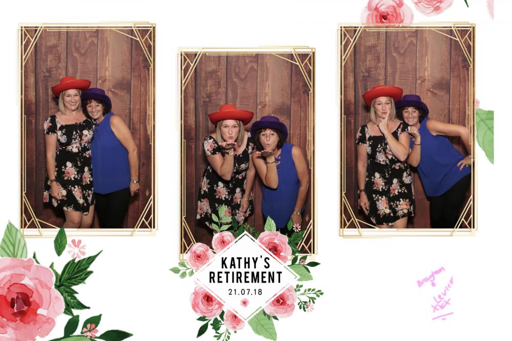 Kathy's surprise retirement party | View more photos from the event at gallery.myphotoboothexperience.co.uk/u/MyPhotoBoothExperienceLtd/Kathys-surprise-retirement-party